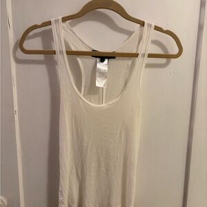 Isabel Marant Etoile Cream Ribbed Tank Top -